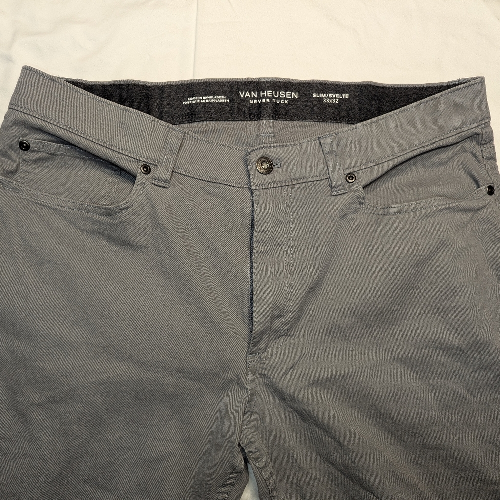 Van Heusen men's 33x32 slim pants